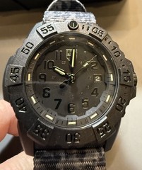 Luminox Volition Navy SEAL 45mm Watch XS.CE01.BO Black Gray Camo Box Papers
