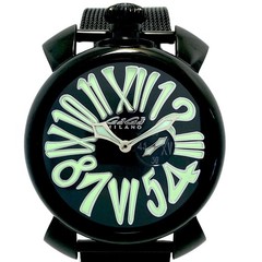 GaGa MILANO Manuale Slim46 5082.2 Quartz Small Seconds Excellent Condition