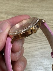 Floral Pattern Crystal Lady Watch 36mm