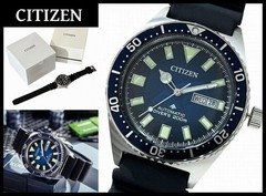 regular 56 800 yen new CITIZEN NY0129 07L Promaster Marine Diver Navy Dial 200m