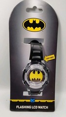 New Batman Kids Flashing LCD Watch Digital Light Up BAT4706PCH BAT1395A2HC Black