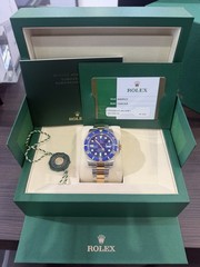 Rolex Submariner Bluesy Excellent Condition 116613LB Blue Dial 40mm FULL SET!!