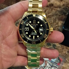 JASON TAYLOR PROTOTYPE INVICTA RESERVE AUTOMATIC GRAND DIVER 48mm