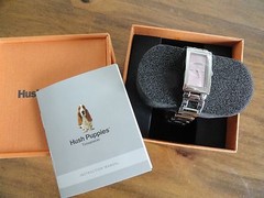 New in Box Hush Puppies Quartz Ladies Water Resistant Watch MSRP $150.