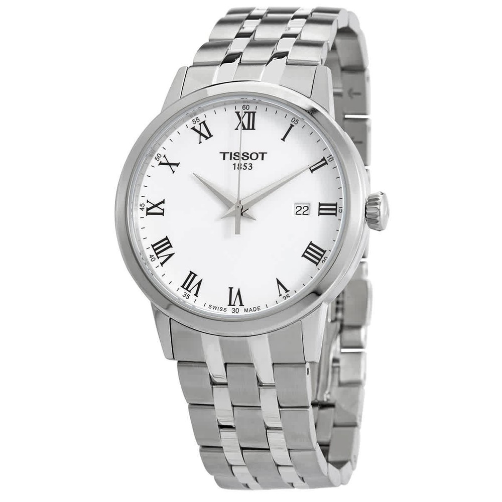 Tissot Classic Dream Quartz White Dial Men’s Watch T129.410.11.013.00