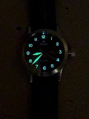 Tutima FX 631 Pilot type Automatic watch. Made in Germany.