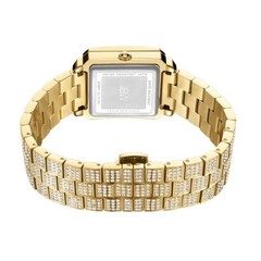 JBW Cristal 28 Women’s Gold-Plated Stainless Steel Quartz Watch J6386A