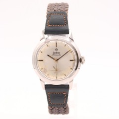 Vintage 32mm Zodiac Hermetic 17J Men’s Mechanical Wristwatch 58 Stainless Steel