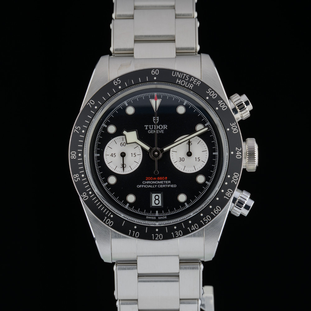 TUDOR Black Bay Chrono M79360N-0001 41mm Automatic Men’s Watch + Box & Papers