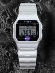 Timex NASA Artemis Digital Watch Lunar White 36mm NEW Unopened TW2Y13500