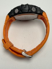 Armitron 40/8388 New Battery Mens Watch 47MM 8.5″ Orange Rubber Band