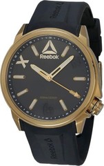 Reebok Flashline Black & Rose Gold Men’s Wrist Watch RD-FLA-G2-S3IB-B3 New O.S.