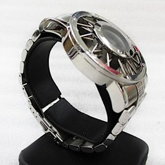 MINI Cooper Stainless Steel Wheel Analog Quartz Watch Battery Replaced Rare