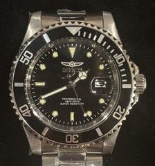 Invicta Pro Diver Night Glow Tritnite 200M Quartz Watch 50852 Flame Fusion