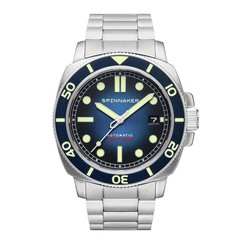 Spinnaker Hull Diver Blue / Stainless Steel | Blue Dial 42mm Japanese Automatic