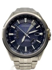 CITIZEN Watch Analog Stainless BLK SLV H1445 S073545