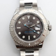 2019 Rolex 116622 Yacht-Master 40mm Steel Platinum Rhodium Dial Steel Watch