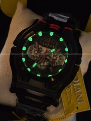 Invicta 🌊 SEA HUNTER – Hinged Case Spinning Dials – Chronograph mens watch
