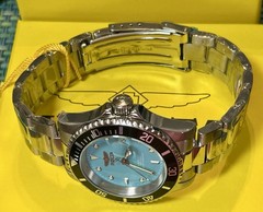 Invicta Pro Diver Aurenova, 40mm, WR 200m, 8.5”, New/Box/3yr Warranty, Lt Blue