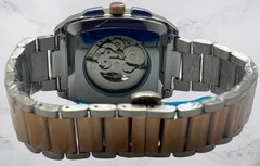 Refurbished Beautiful Versace Dominus Skeleton Automatic Two-Tone Wristwatch