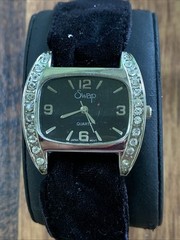 Black Bling Swap Watch Face By Beehive With Band Can Be Changed Out