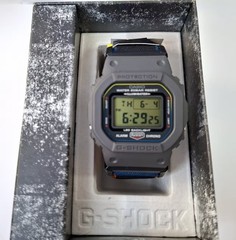 CASIO G-SHOCK DW-5600MNC-8A2DR Gray Cloth Strap Band Men’s Watch