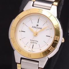 JUNGHANS Grand Prix EWJG-11024L Watch Quartz Women’s White