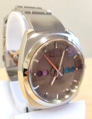 Paul Smith Five Eyes Horizontal Round Men’s Quartz Watch Stylish Analog.s