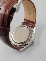Croton Diamond Automatic Day-Date President Style Watch Silver Dial Extra Straps