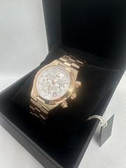 Luxury Classic Men’s Quartz Watch Business 3ATM Paulareis Rose Gold Stopwatch