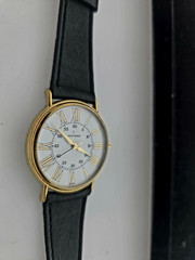 Vtg Movado watch #87-59-885 Swiss Quartz AS IS NOT RUNNING