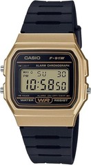 Casio F-91WM-9AJH Retro Digital Watch Web Limited Black Gold NEW Japan