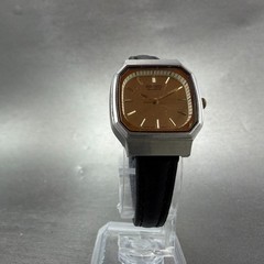 Seiko Watch Women 23mm Champagne Dial Silver Tone Octagon 3421-527A New Battery