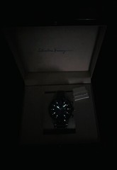 Salvatore Ferragamo Men’s F55030014 F-80 Analog Display Swiss Black Watch F55