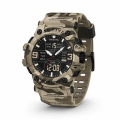 Activa X Invicta Digital Men’s Watch – 53mm. Camouflage. Tan (ACW8049MC-002)