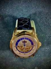 Nicolet 1886 Swiss 25j ETA Automatic Skeleton Rose Gold Mens Watch Crocodile