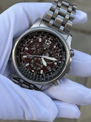 Citizen Promaster Sky Radio Controlled Watch Chronograph Quartz Mens 45mm