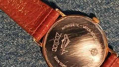 ZODIAC Hermatic .. mens watch vintage swiss 1960 Era