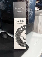 Swatch Ap Royal Pop Ocho Negro Bioceramic Case Ultrafine Movement