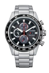 Citizen Men’s Sport Casual Chronograph Eco-Drive Silver Watch 44 MM CA0780-52E