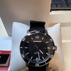 Wenger Roadster Black Night Steel Black Dial Quartz Men’s Watch 01.1841.105