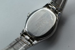Vintage 1986 [Exc+5] Seiko Bracelet 4720-7020 Silver 19mm Quartz Ladies Watch