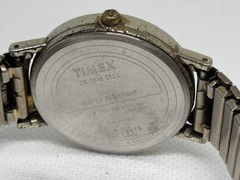 Timex Indiglo Quartz Men’s Watch Stretch Band Untested AS IS Water Resistant