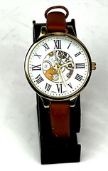 Francesca’s Collections Women’s Watch 523629 White Dial Roman Numerals New Batt