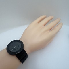 Seiko Issey Miyake TOKUJIN YOSHIOKA TO Black Quartz Japan Minimalist Watch#554B