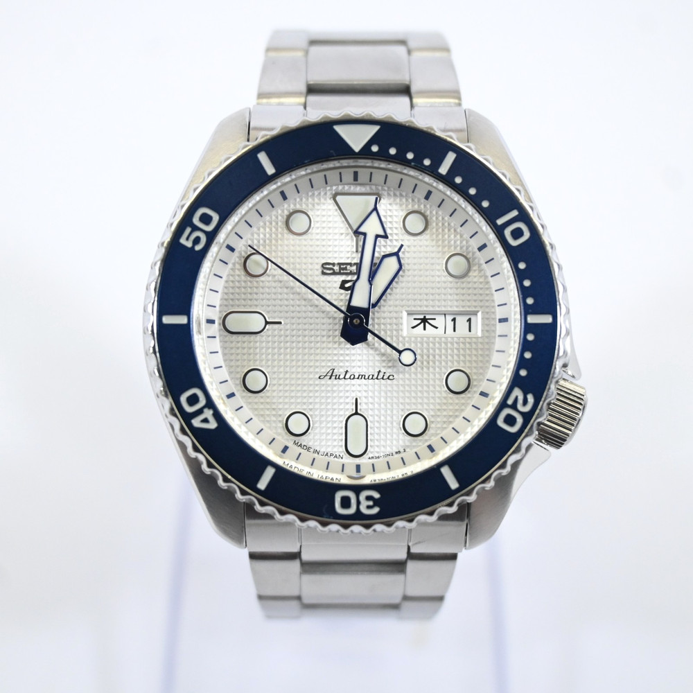 Seiko 5 Sports SBSA109 140th Anniversary Limited Model Blue Automatic Watch