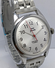 HMT Janata 17 Jewels Hand Winding Wrist Watch For Men’s In Working Condition