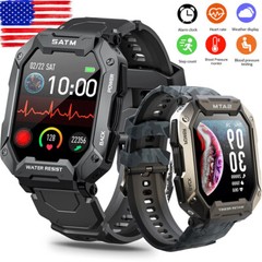 Waterproof Smart Watch Women Men Fitness Tracker Heart Rate Monitor Sports Watch