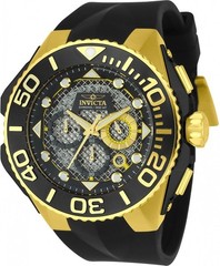 Invicta Coalition Forces 23961 Men’s Chronograph 52mm Black Gold Watch Battery