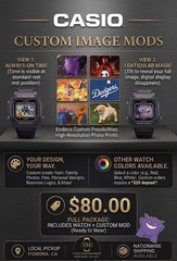 Casio Illuminator Custom Image Mod